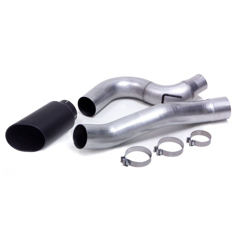 Ram 2500 Performance Exhaust - Single Exit - Banks Power - Monster with Chrome or Cerakote Black Patented SideKick Tip - Black - `13-`18